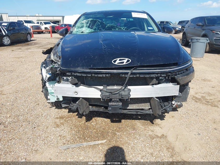 2025 Hyundai Sonata VIN KMHL64JA3SA429569 IAAI salvage auction — FRONT END, Salvage Title, sold $3,000 on 2026-07-29 (photo 6)