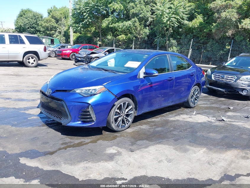 2018 Toyota Corolla VIN 5YFBURHEXJP760932 IAAI salvage auction — RIGHT REAR, Salvage (North Carolina), sold $3,400 on 2026-07-16 (photo 2)