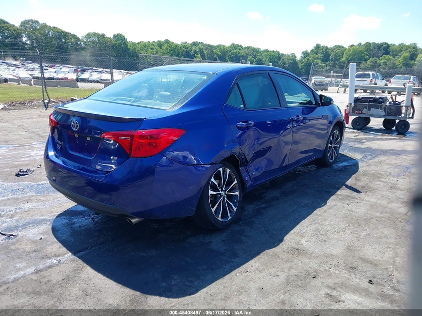 2018 Toyota Corolla VIN 5YFBURHEXJP760932 IAAI salvage auction — RIGHT REAR, Salvage (North Carolina), sold $3,400 on 2026-07-16 (photo 4)