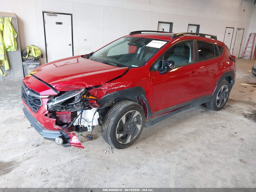 2025 Subaru Xv VIN 4S4GUHM67S3765154 IAAI salvage auction — FRONT END, Salvage Title, sold $9,100 on 2026-07-31 (photo 2)