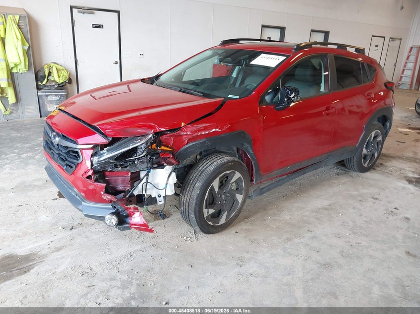 2025 Subaru Xv VIN 4S4GUHM67S3765154 IAAI salvage auction — FRONT END, Salvage Title, sold $9,100 on 2026-07-31 (photo 6)