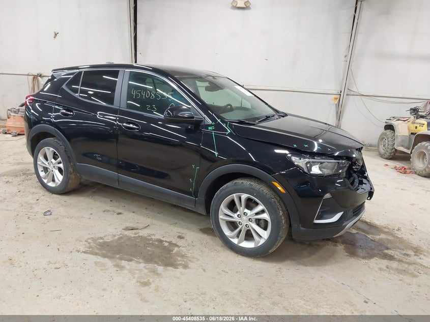 2023 Buick Encore gx VIN KL4MMCSL7PB022911 IAAI salvage auction — FRONT END, Salvage (Pennsylvania), sold $2,050 on 2026-07-30 (photo 1)