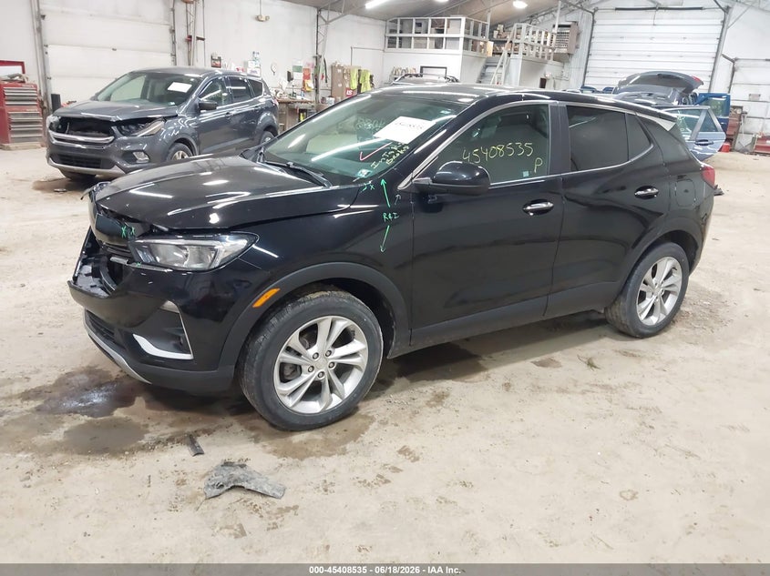 2023 Buick Encore gx VIN KL4MMCSL7PB022911 IAAI salvage auction — FRONT END, Salvage (Pennsylvania), sold $2,050 on 2026-07-30 (photo 2)