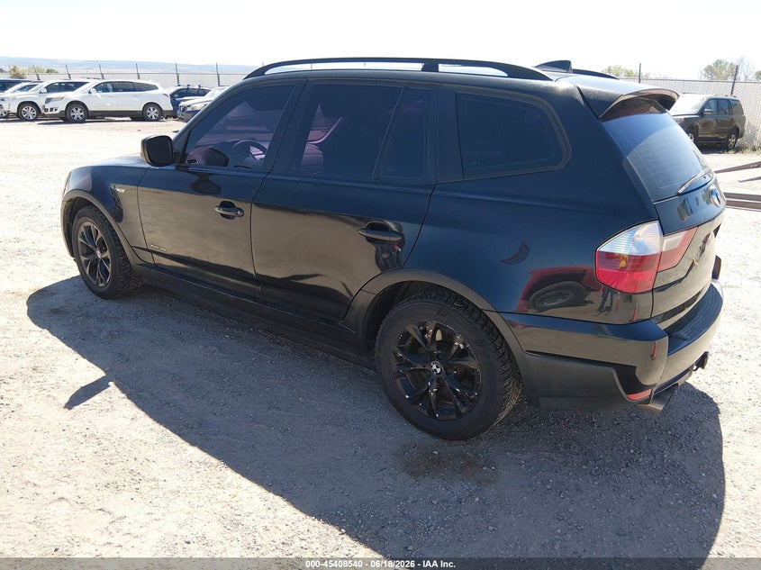 2010 BMW X3 VIN WBXPC9C40AWJ31620 IAAI salvage auction — NORMAL WEAR, Clear (Colorado), sold $125 on 2026-07-15 (photo 3)