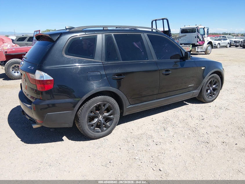 2010 BMW X3 VIN WBXPC9C40AWJ31620 IAAI salvage auction — NORMAL WEAR, Clear (Colorado), sold $125 on 2026-07-15 (photo 4)