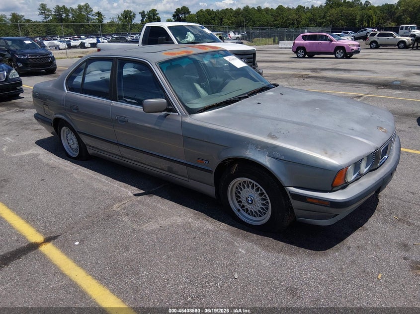 1995 BMW 5 series VIN WBAHD6321SGK54444 IAAI salvage auction — NORMAL WEAR, Clear (South Carolina), sold $125 on 2026-07-29 (photo 1)