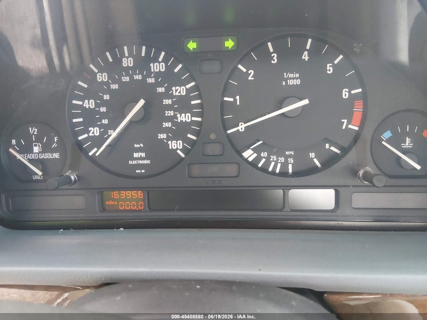 1995 BMW 5 series VIN WBAHD6321SGK54444 IAAI salvage auction — NORMAL WEAR, Clear (South Carolina), sold $125 on 2026-07-29 (photo 7)