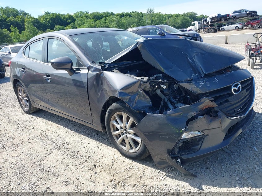 2016 Mazda 3 VIN JM1BM1U78G1293614 IAAI salvage auction — RIGHT FRONT, Salvage (Ohio), sold $750 on 2026-07-24 (photo 1)