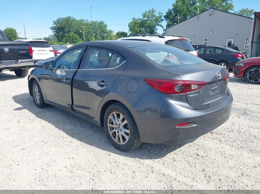 2016 Mazda 3 VIN JM1BM1U78G1293614 IAAI salvage auction — RIGHT FRONT, Salvage (Ohio), sold $750 on 2026-07-24 (photo 3)