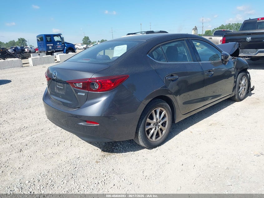 2016 Mazda 3 VIN JM1BM1U78G1293614 IAAI salvage auction — RIGHT FRONT, Salvage (Ohio), sold $750 on 2026-07-24 (photo 4)