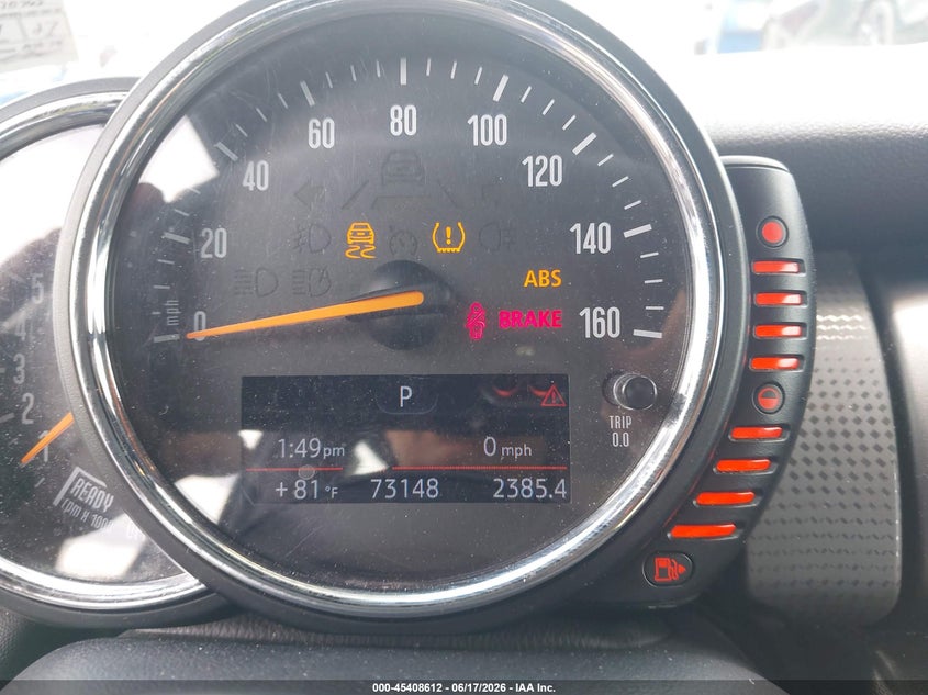 2015 Mini VIN WMWXM5C53F3A58358 IAAI salvage auction — FRONT END, Salvage Title, sold $875 on 2026-07-10 (photo 7)