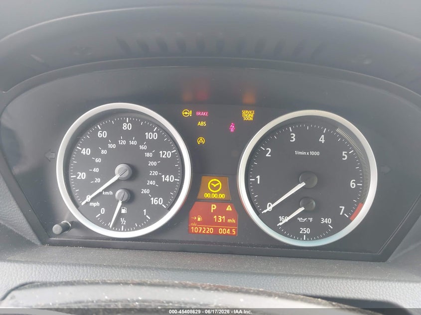 2004 BMW 6 series VIN WBAEK73414B321530 IAAI salvage auction — NORMAL WEAR, Clear (Georgia), sold $1,150 on 2026-07-08 (photo 7)