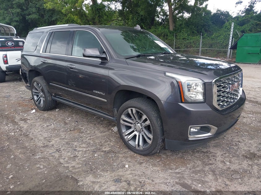 2018 Gmc Yukon VIN 1GKS1CKJ7JR321662 IAAI salvage auction — REAR END, Salvage Title, sold $10,900 on 2026-07-22 (photo 1)