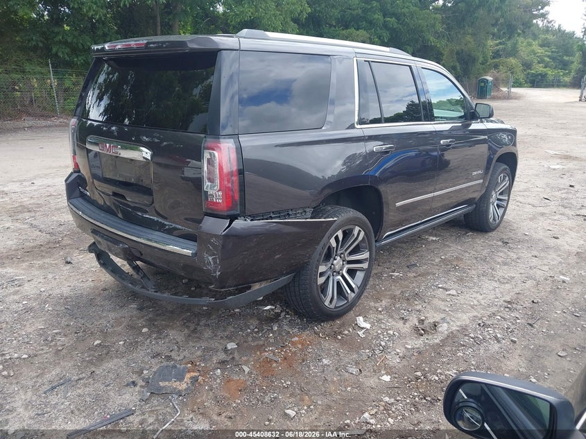 2018 Gmc Yukon VIN 1GKS1CKJ7JR321662 IAAI salvage auction — REAR END, Salvage Title, sold $10,900 on 2026-07-22 (photo 4)