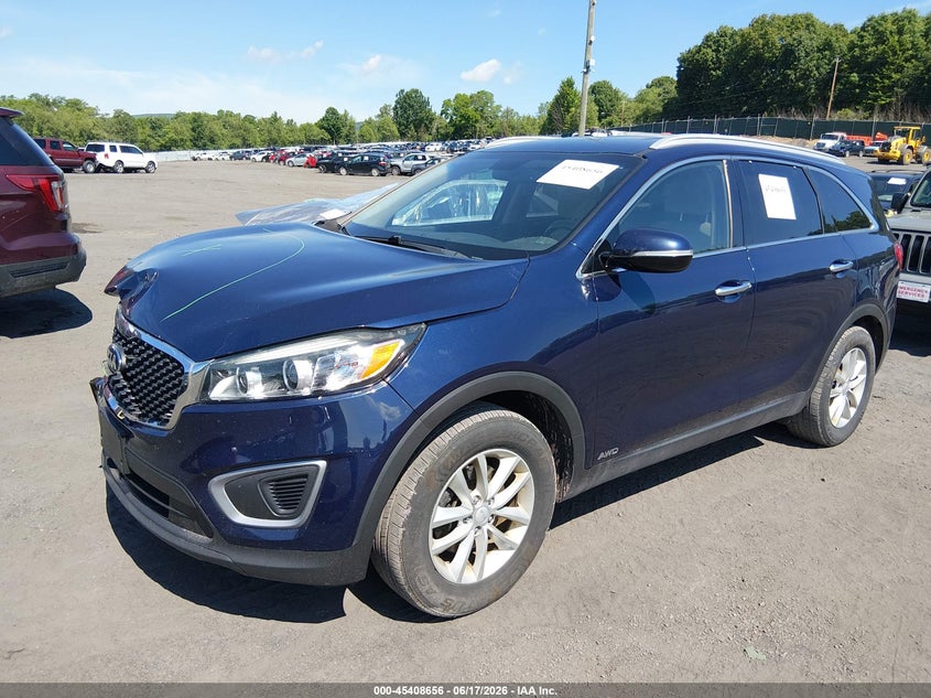 2017 Kia Sorento VIN 5XYPGDA3XHG337193 IAAI salvage auction — RIGHT FRONT, Salvage (Pennsylvania), sold $1,700 on 2026-07-14 (photo 2)