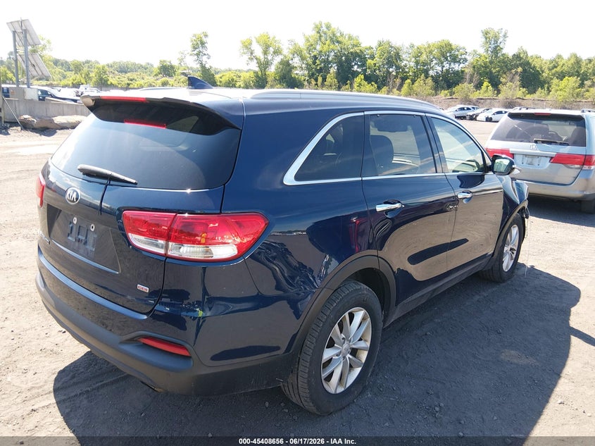 2017 Kia Sorento VIN 5XYPGDA3XHG337193 IAAI salvage auction — RIGHT FRONT, Salvage (Pennsylvania), sold $1,700 on 2026-07-14 (photo 4)