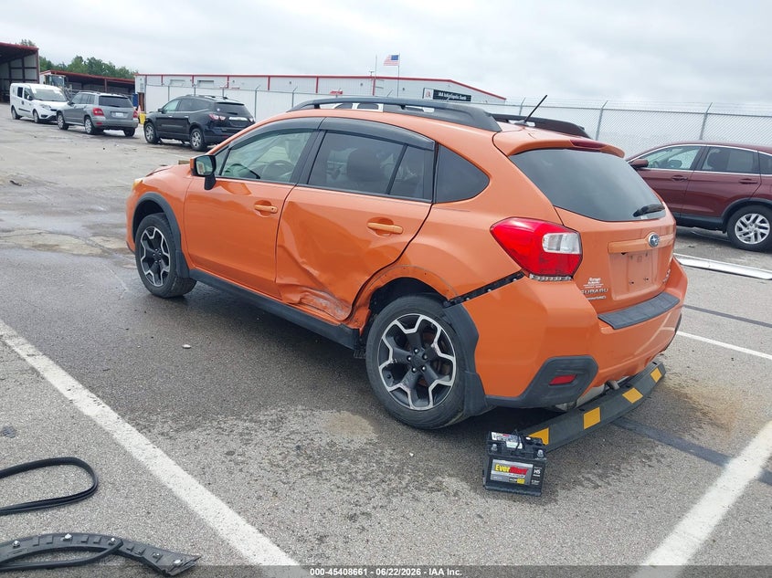 2015 Subaru Xv VIN JF2GPACC2F8238580 IAAI salvage auction — SIDE, Clear (Indiana), sold $50 on 2026-07-30 (photo 3)