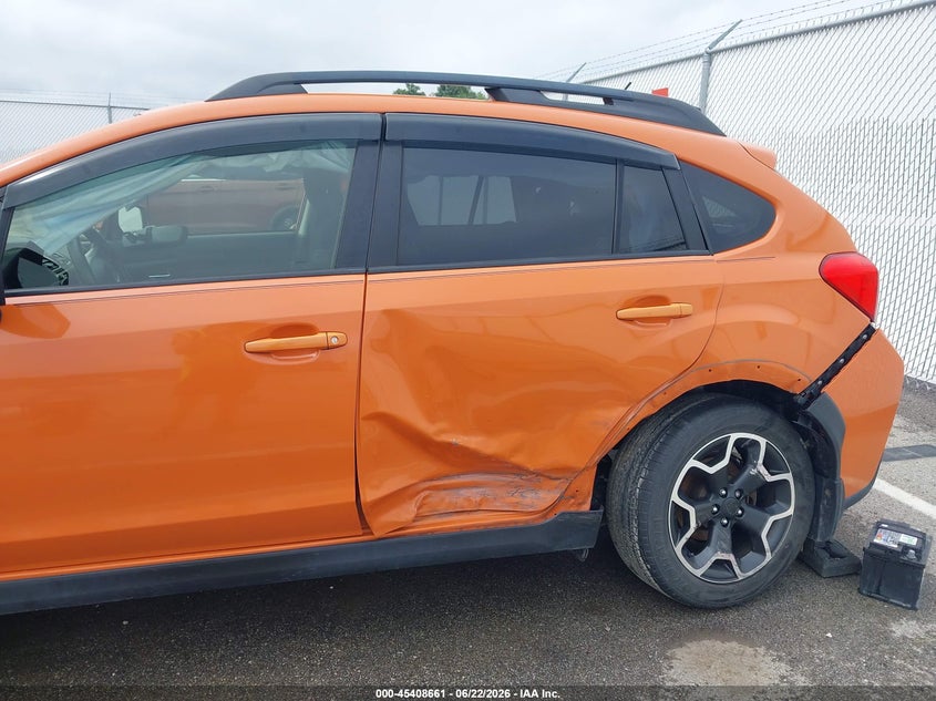 2015 Subaru Xv VIN JF2GPACC2F8238580 IAAI salvage auction — SIDE, Clear (Indiana), sold $50 on 2026-07-30 (photo 6)