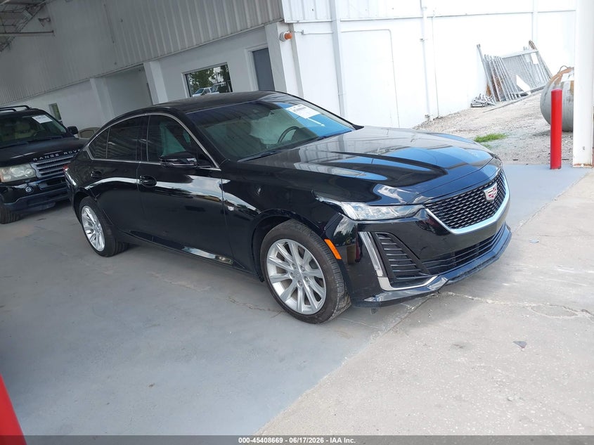 2024 Cadillac Ct5 VIN 1G6DW5RKXR0126738 IAAI salvage auction — SIDE, Rebuildable (Florida), sold $5,300 on 2026-07-11 (photo 1)