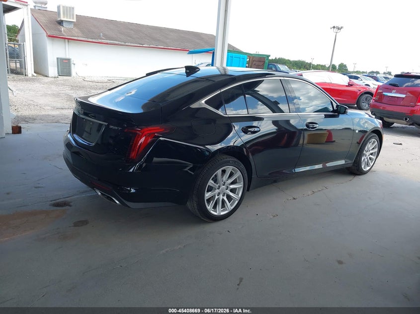 2024 Cadillac Ct5 VIN 1G6DW5RKXR0126738 IAAI salvage auction — SIDE, Rebuildable (Florida), sold $5,300 on 2026-07-11 (photo 4)