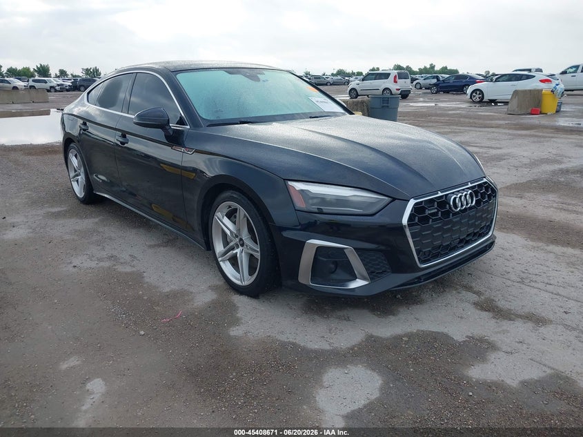 2022 Audi A5 VIN WAUDACF53NA029574 — IAAI salvage auction photo