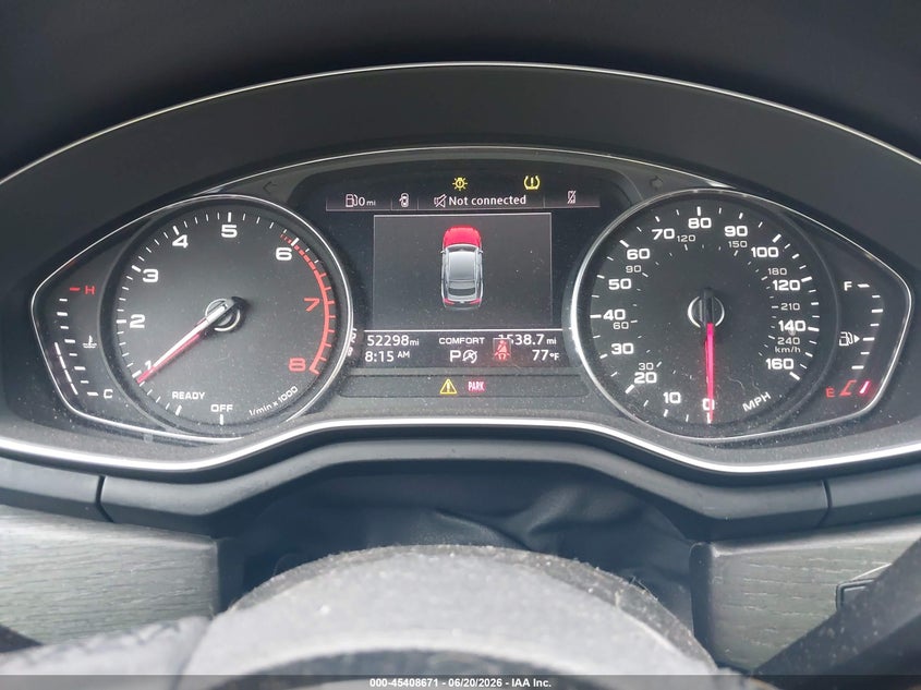 2022 Audi A5 VIN WAUDACF53NA029574 IAAI salvage auction — HAIL, Salvage Title, sold $19,000 on 2026-08-26 (photo 7)