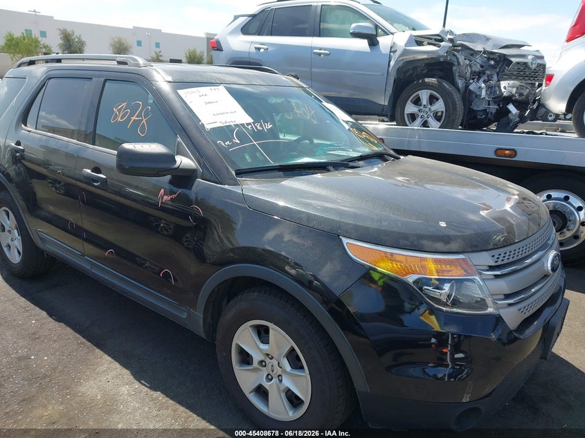 2013 Ford Explorer VIN 1FM5K7B8XDGC91076 IAAI salvage auction — SIDE, Salvage Title, sold $925 on 2026-07-23 (photo 1)