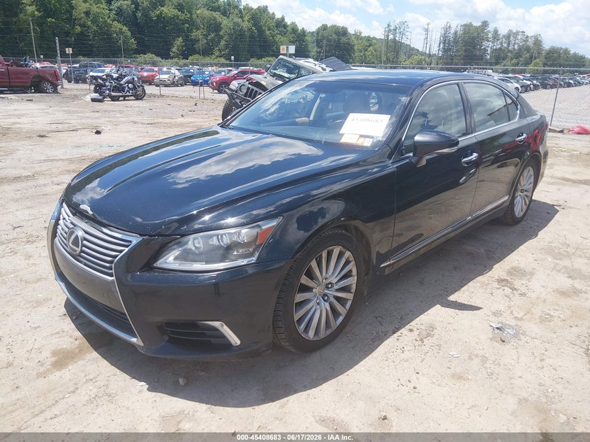 2013 Lexus VIN JTHDL5EF8D5005800 IAAI salvage auction — FRONT END, Salvage (West Virginia), sold $1,550 on 2026-07-25 (photo 2)