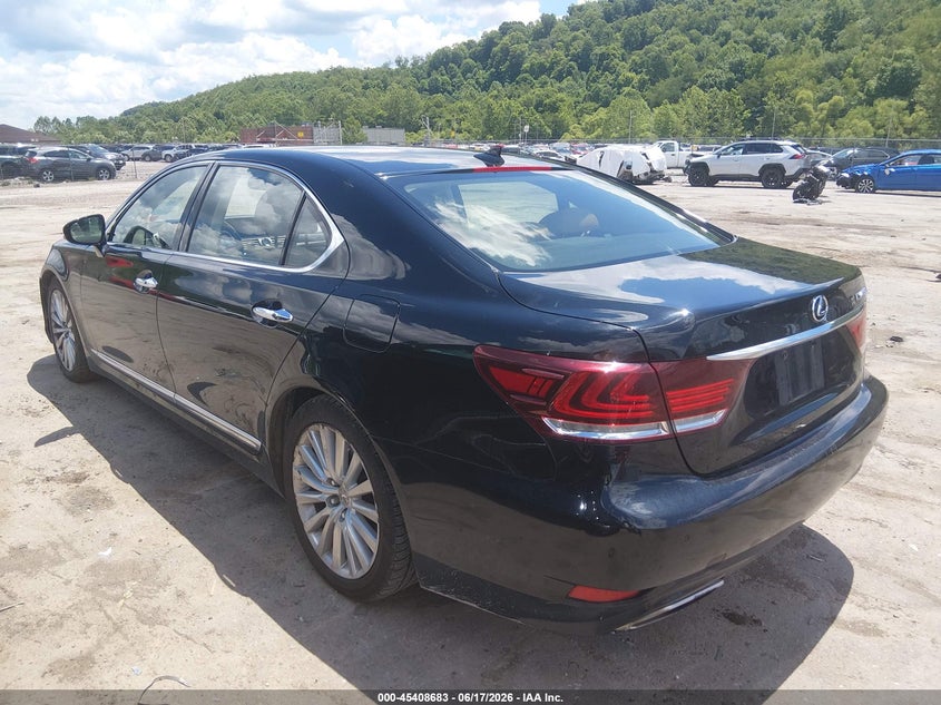 2013 Lexus VIN JTHDL5EF8D5005800 IAAI salvage auction — FRONT END, Salvage (West Virginia), sold $1,550 on 2026-07-25 (photo 3)