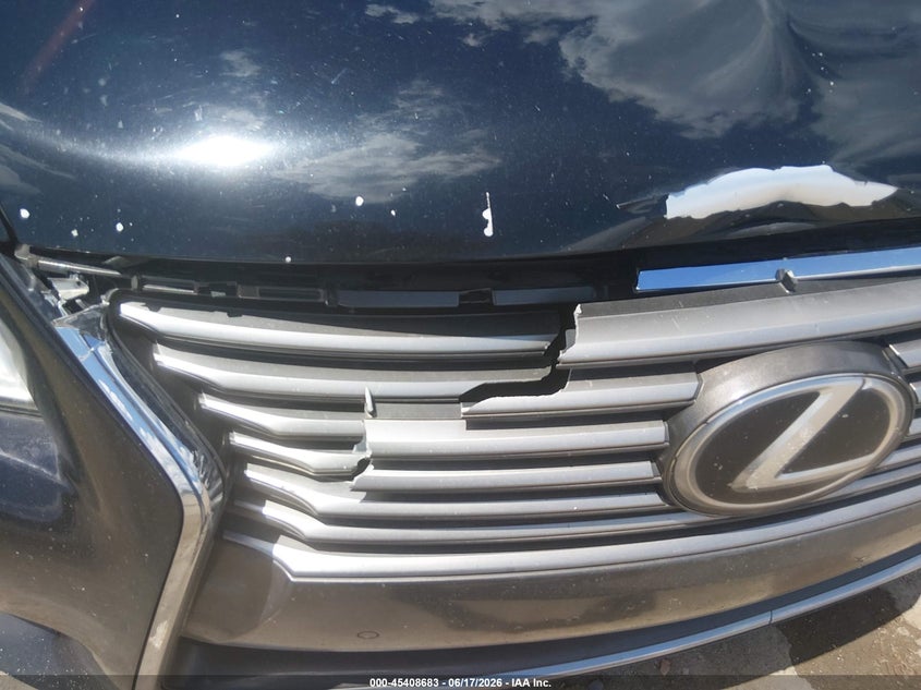 2013 Lexus VIN JTHDL5EF8D5005800 IAAI salvage auction — FRONT END, Salvage (West Virginia), sold $1,550 on 2026-07-25 (photo 6)