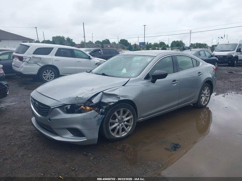 2015 Mazda 6 VIN JM1GJ1U64F1171725 IAAI salvage auction — LEFT FRONT, Salvage Title, sold $325 on 2026-07-22 (photo 2)