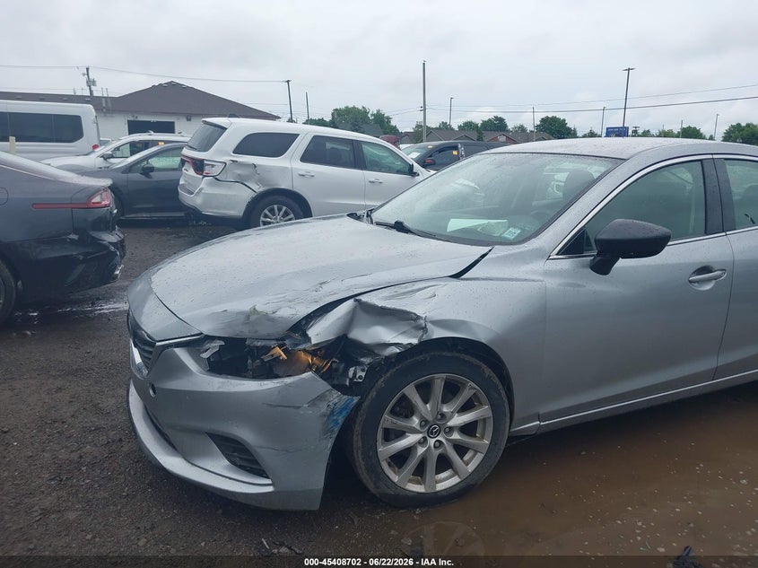 2015 Mazda 6 VIN JM1GJ1U64F1171725 IAAI salvage auction — LEFT FRONT, Salvage Title, sold $325 on 2026-07-22 (photo 6)