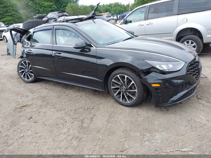 2020 Hyundai Sonata VIN 5NPEJ4J2XLH045500 IAAI salvage auction — ALL OVER, Salvage (Idaho), sold $850 on 2026-07-14 (photo 1)