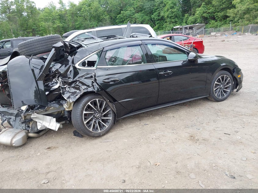 2020 Hyundai Sonata VIN 5NPEJ4J2XLH045500 IAAI salvage auction — ALL OVER, Salvage (Idaho), sold $850 on 2026-07-14 (photo 4)