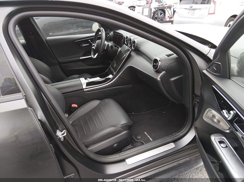 2024 Mercedes-benz C-klasse VIN W1KAF4HB7RR218595 IAAI salvage auction — FRONT END, Salvage Title, sold $17,800 on 2026-08-20 (photo 5)