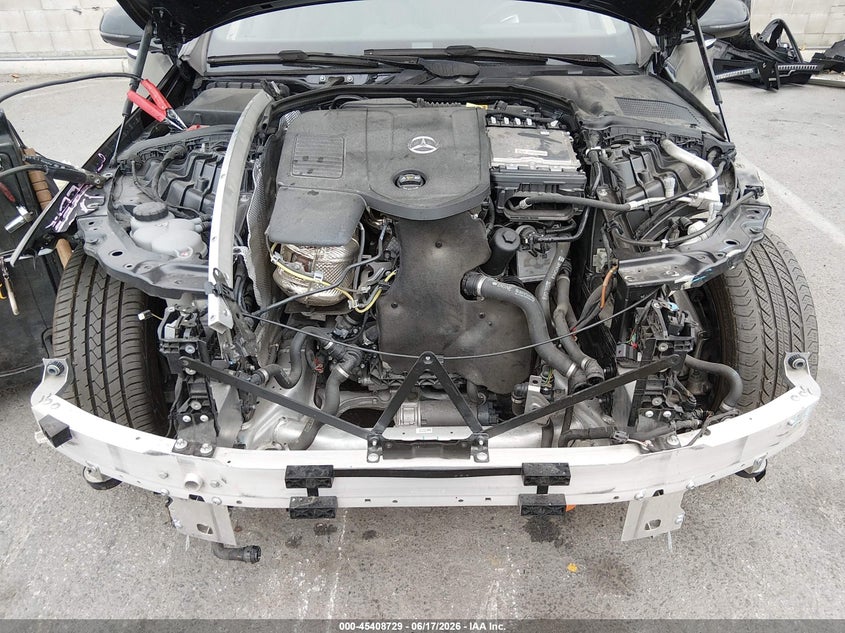 2024 Mercedes-benz C-klasse VIN W1KAF4HB7RR218595 IAAI salvage auction — FRONT END, Salvage Title, sold $17,800 on 2026-08-20 (photo 6)