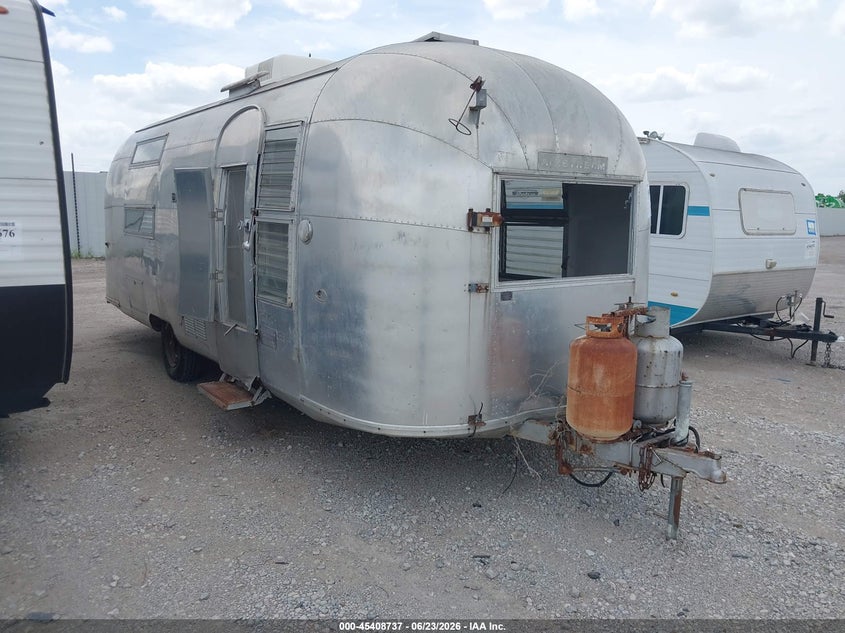 1963 Airstream Other VIN 0000000024TSS0871 IAAI salvage auction — NORMAL WEAR, Original (Texas), sold $850 on 2026-07-22 (photo 1)
