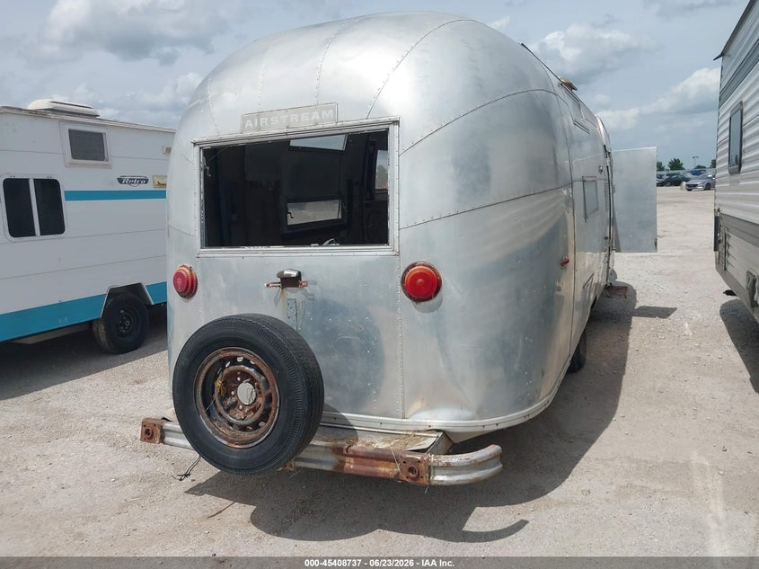 1963 Airstream Other VIN 0000000024TSS0871 IAAI salvage auction — NORMAL WEAR, Original (Texas), sold $850 on 2026-07-22 (photo 4)