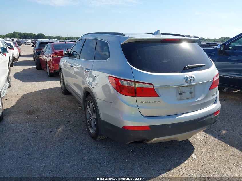 2015 Hyundai Santa fe VIN KM8SR4HF8FU125114 IAAI salvage auction — FRONT END, Salvage (Texas), sold $1,350 on 2026-07-07 (photo 3)