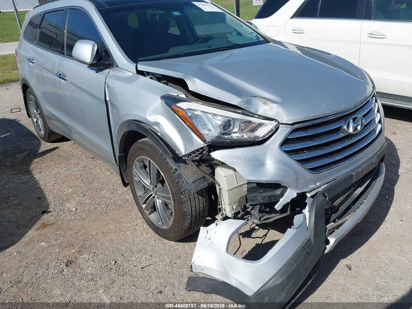 2015 Hyundai Santa fe VIN KM8SR4HF8FU125114 IAAI salvage auction — FRONT END, Salvage (Texas), sold $1,350 on 2026-07-07 (photo 6)