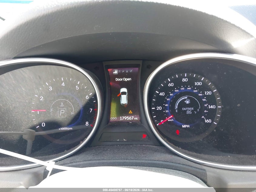 2015 Hyundai Santa fe VIN KM8SR4HF8FU125114 IAAI salvage auction — FRONT END, Salvage (Texas), sold $1,350 on 2026-07-07 (photo 7)