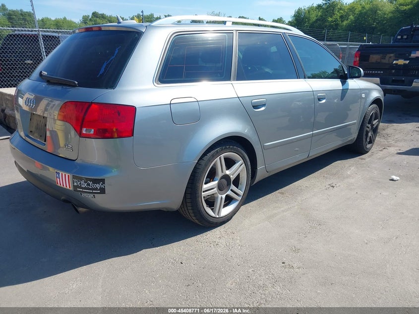 2006 Audi A4 VIN WAUKH78E96A229092 IAAI salvage auction — NORMAL WEAR, Clear (Connecticut), sold $400 on 2026-07-30 (photo 4)