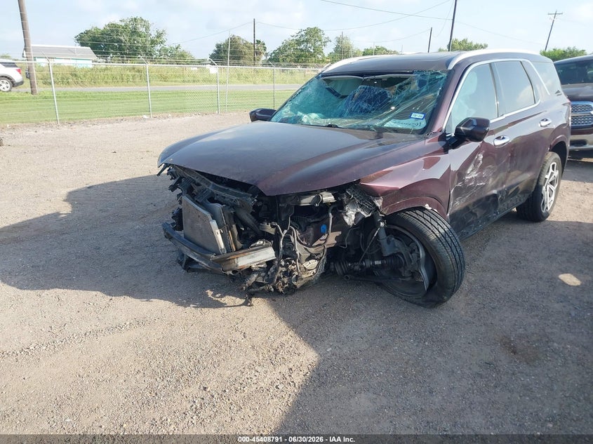 2022 Hyundai Palisade VIN KM8R7DHE8NU361529 IAAI salvage auction — FRONT END, Salvage (Texas), sold $25 on 2026-07-28 (photo 2)