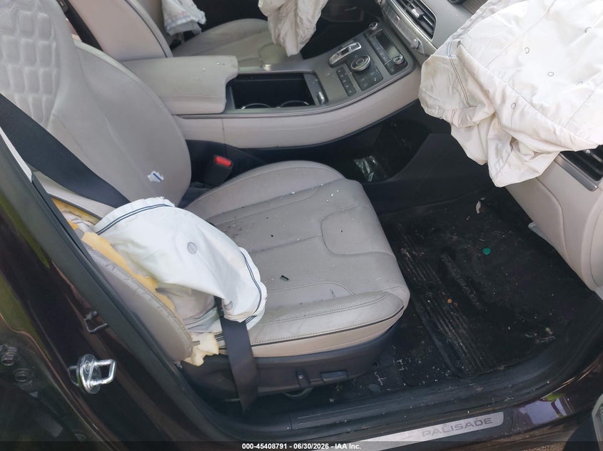 2022 Hyundai Palisade VIN KM8R7DHE8NU361529 IAAI salvage auction — FRONT END, Salvage (Texas), sold $25 on 2026-07-28 (photo 5)