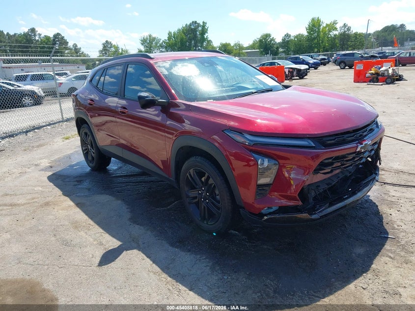 2024 Chevrolet Trax VIN KL77LKE2XRC048593 IAAI salvage auction — FRONT END, Salvage Title, sold $5,300 on 2026-07-24 (photo 1)