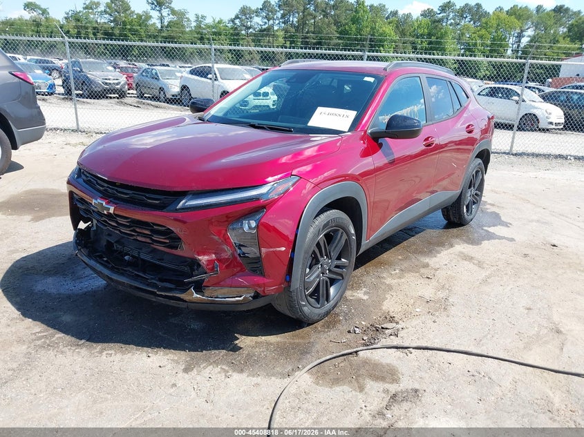 2024 Chevrolet Trax VIN KL77LKE2XRC048593 IAAI salvage auction — FRONT END, Salvage Title, sold $5,300 on 2026-07-24 (photo 2)