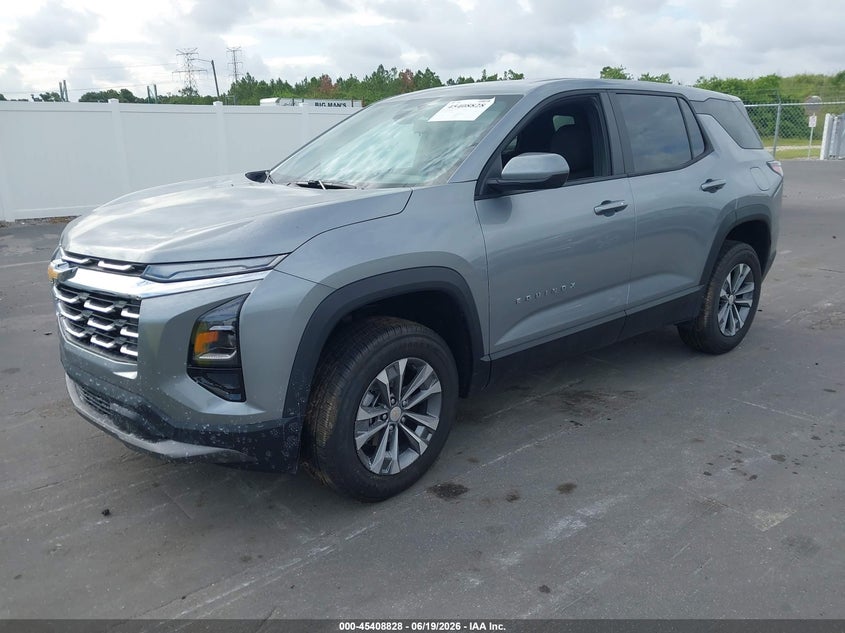 2026 Chevrolet Equinox VIN 3GNAXHEG4TL445330 IAAI salvage auction — WATER/FLOOD, Rebuildable (Florida), sold $13,825 on 2026-07-29 (photo 2)