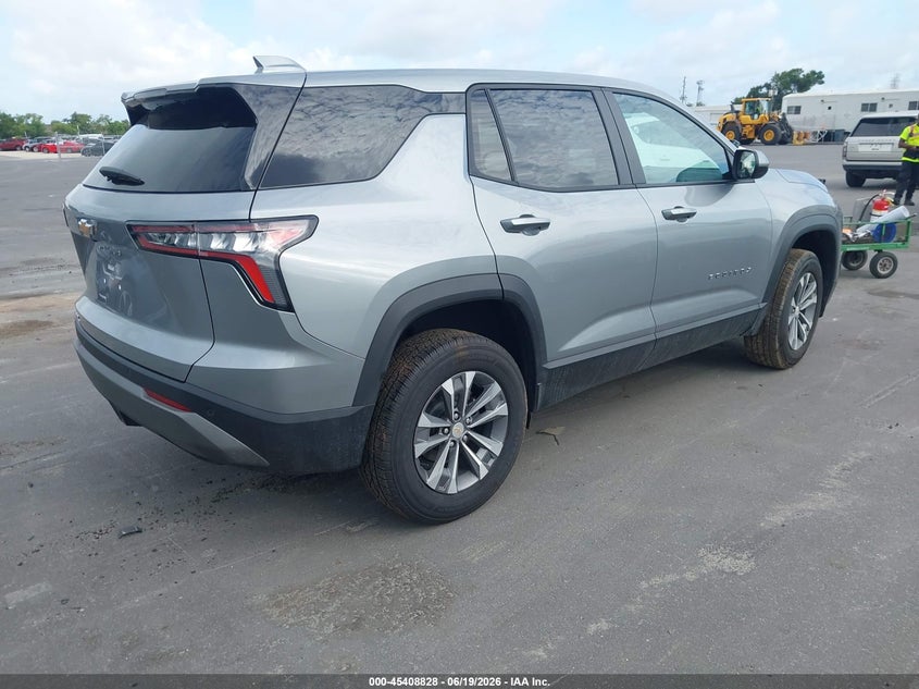 2026 Chevrolet Equinox VIN 3GNAXHEG4TL445330 IAAI salvage auction — WATER/FLOOD, Rebuildable (Florida), sold $13,825 on 2026-07-29 (photo 4)