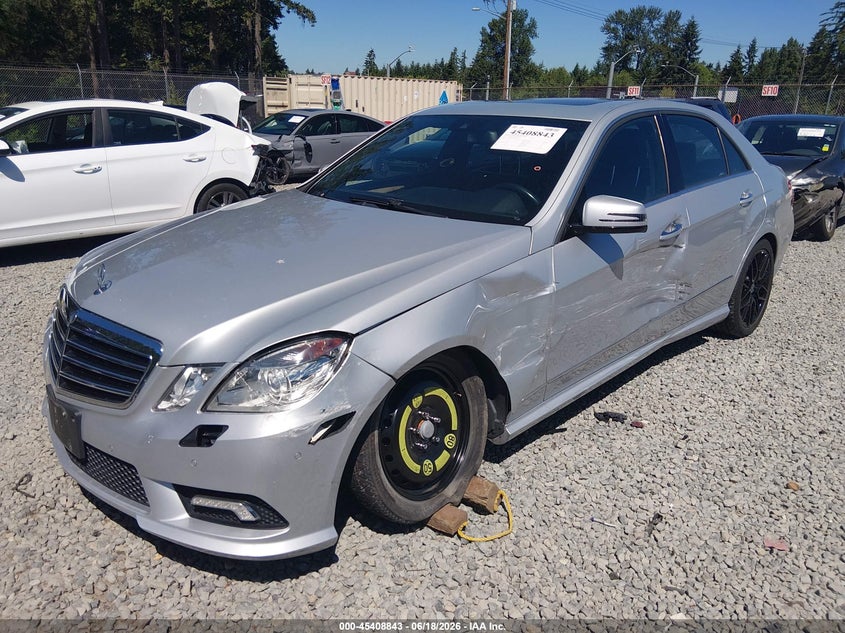 2011 Mercedes-benz E-class VIN WDDHF8HB7BA300109 IAAI salvage auction — LEFT & RIGHT, Bill Of Sale (Washington), sold $1,750 on 2026-07-15 (photo 2)