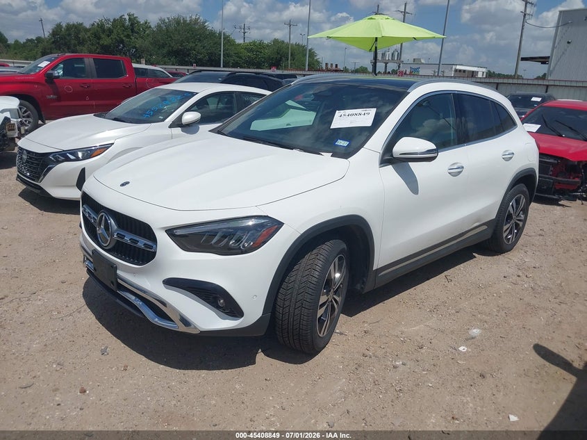 2025 Mercedes-benz Gla-klasse VIN W1N4N4GB3SJ650125 IAAI salvage auction — NORMAL WEAR, Clear (Texas), sold $15,000 on 2026-07-10 (photo 2)